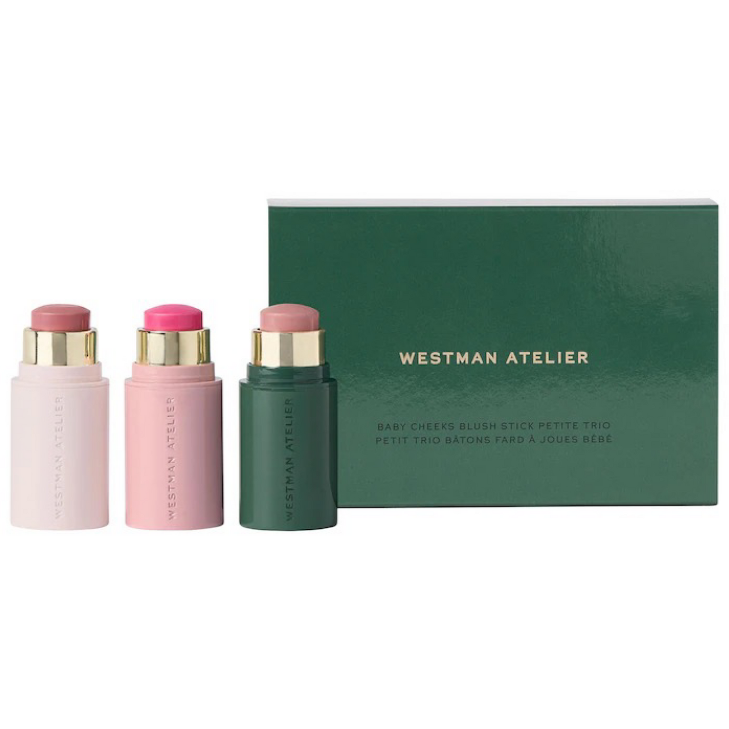 Набір рум’ян Westman Atelier Mini Baby Cheeks Blush Trio