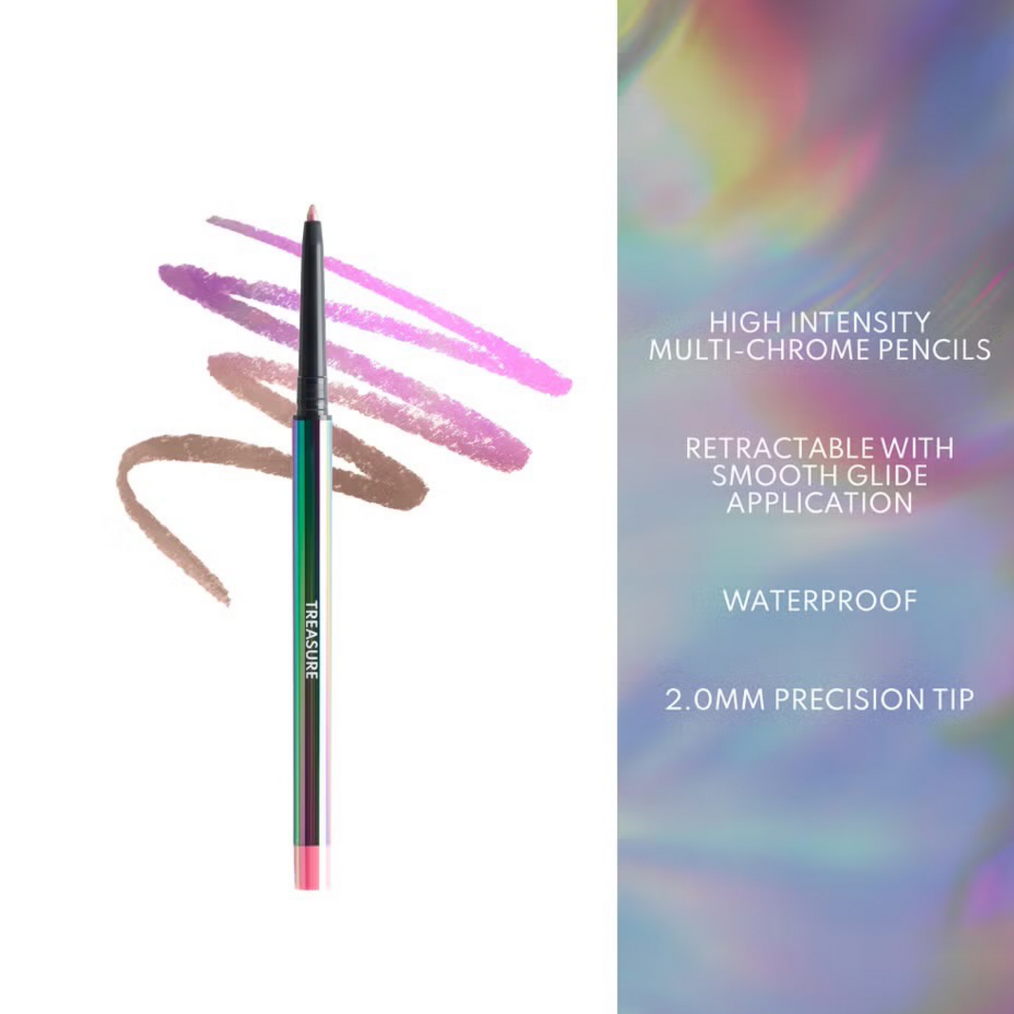 Олівець для очей Danessa Myricks Beauty Infinite Chrome Waterproof Micropencil Eyeliner