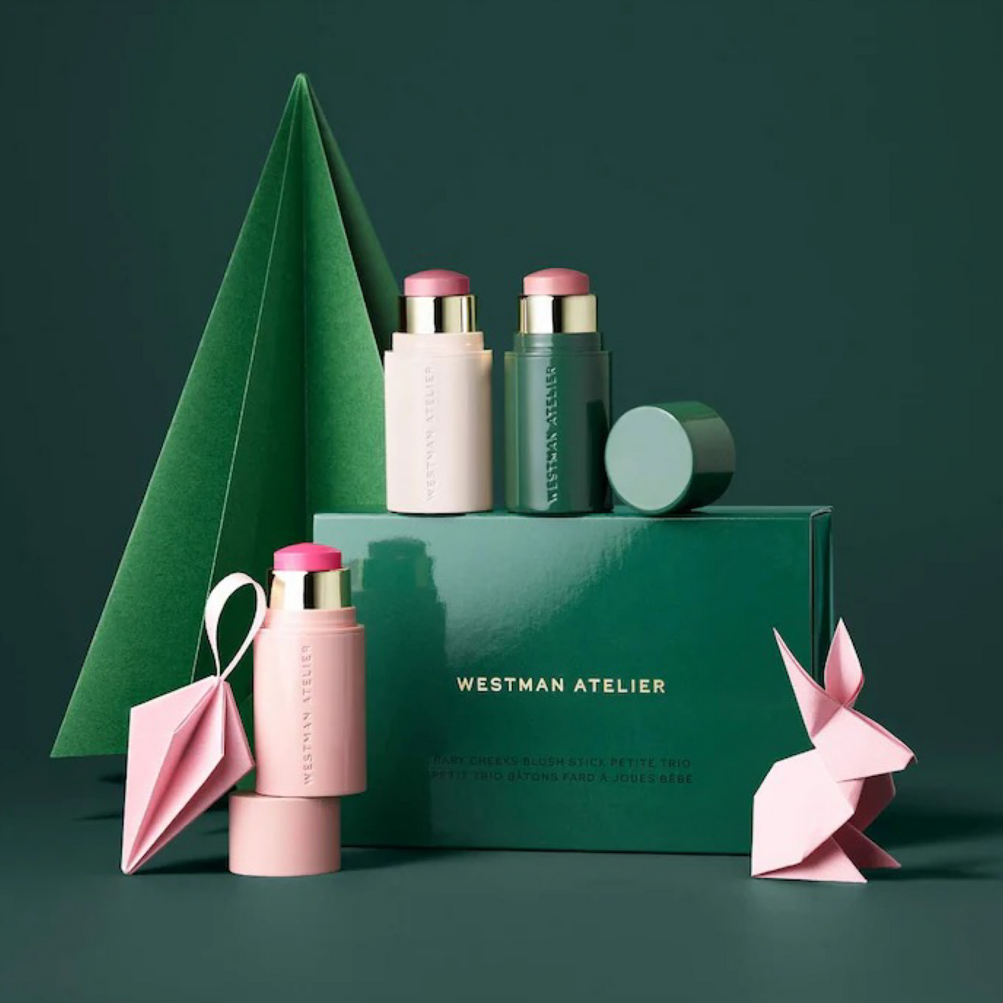 Набір рум’ян Westman Atelier Mini Baby Cheeks Blush Trio