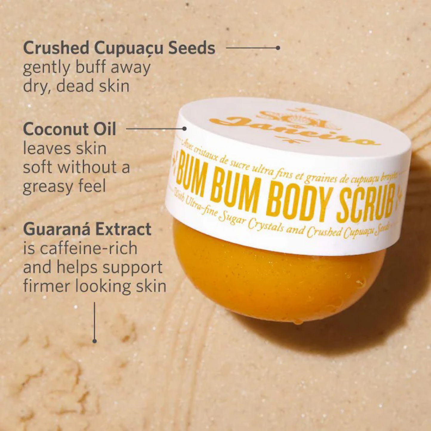 Скраб для тіла Sol de Janeiro Bum Bum Body Scrub