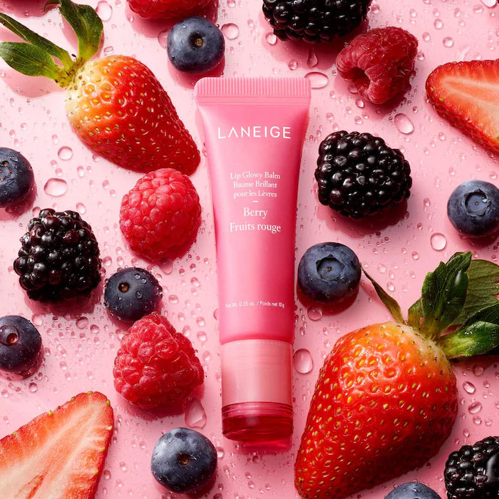Бальзам для губ Laneige Lip Glowy Balm, відтінок Berry