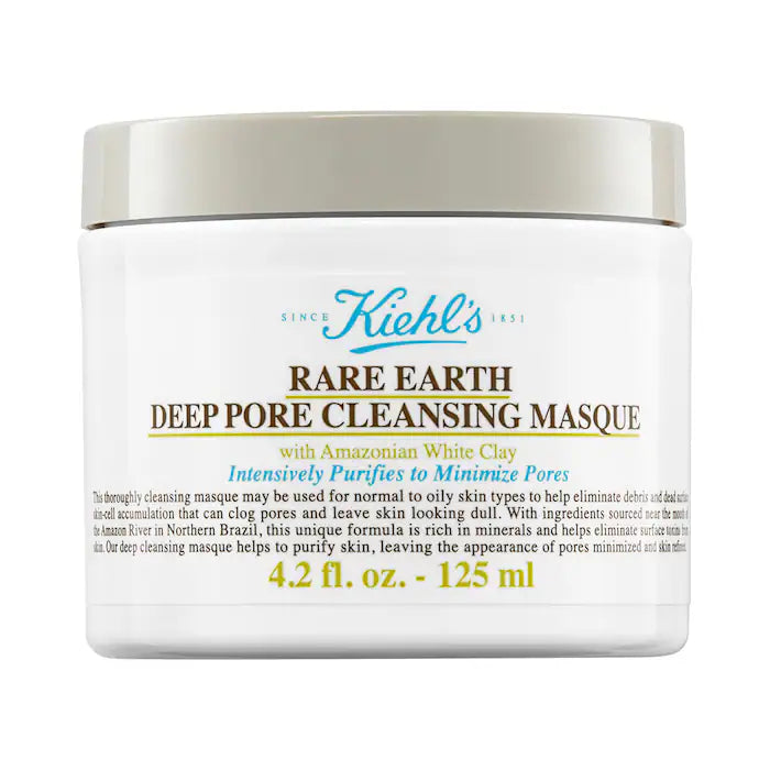 Очищаюча маска Kiehl's Rare Earth Deep Pore Minimizing Clay Mask