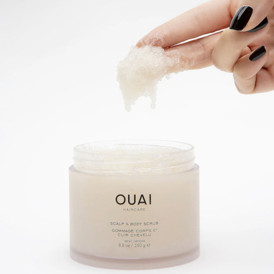 Скраб для шкіри голови та тіла Ouai Cleansing Scalp&Body Sugar Scrub