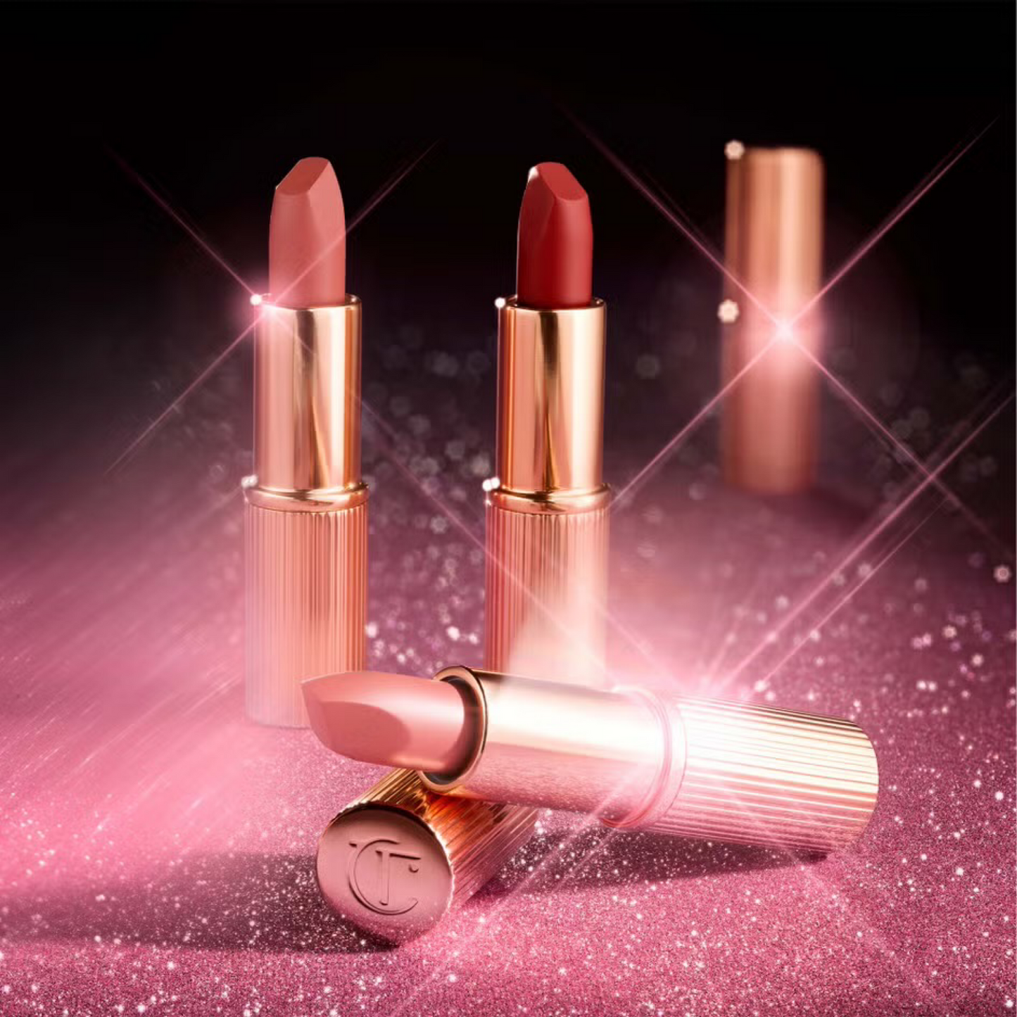 Набір помад Charlotte Tilbury Iconic Hollywood Lip Trio