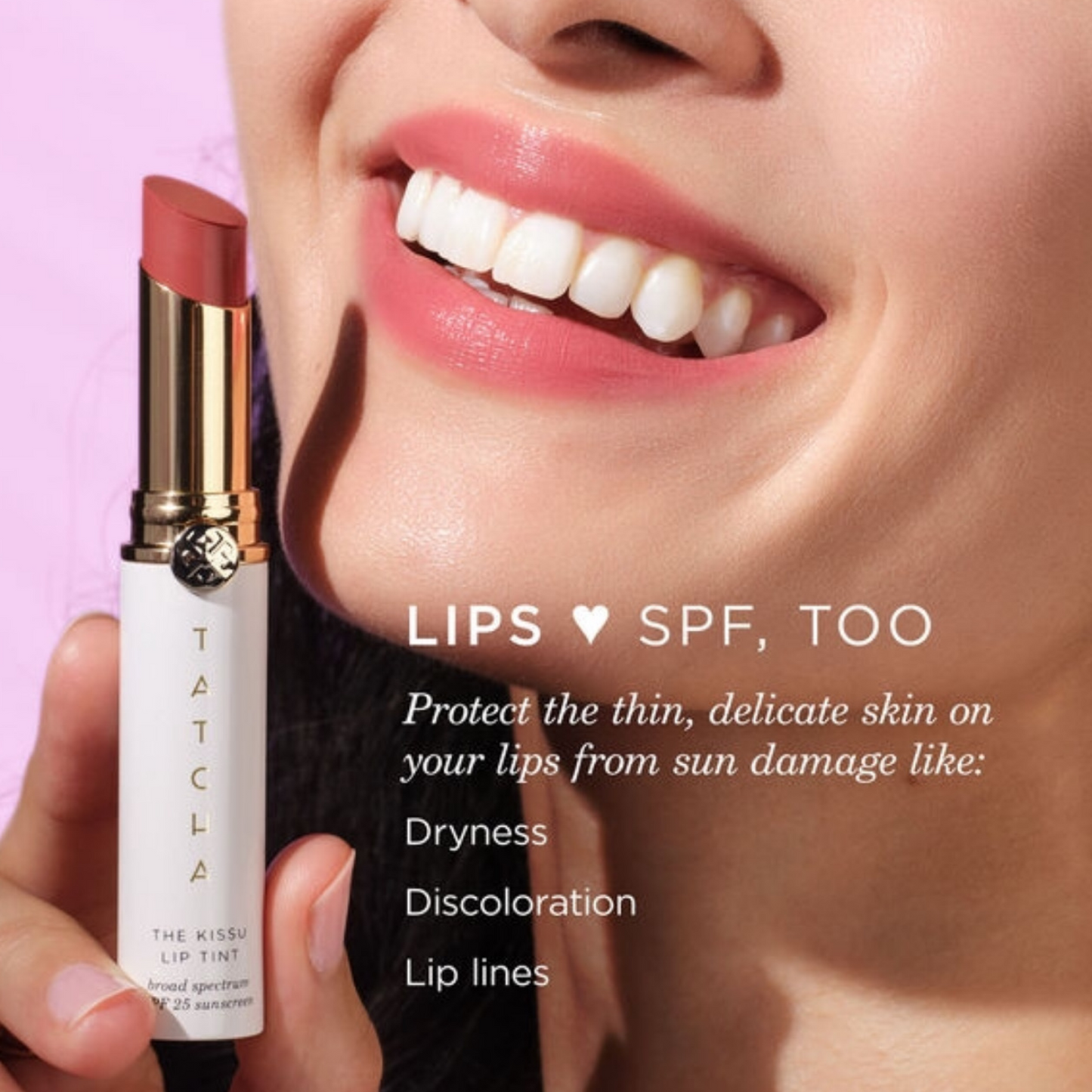 Бальзам для губ Tatcha The Kissu Lip Tint SPF 25