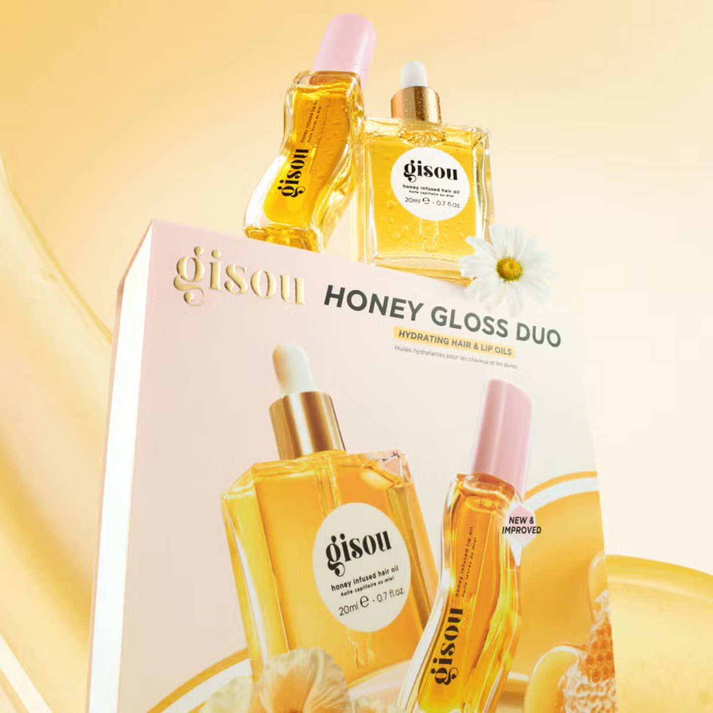 Набір Gisou Honey Gloss Duo