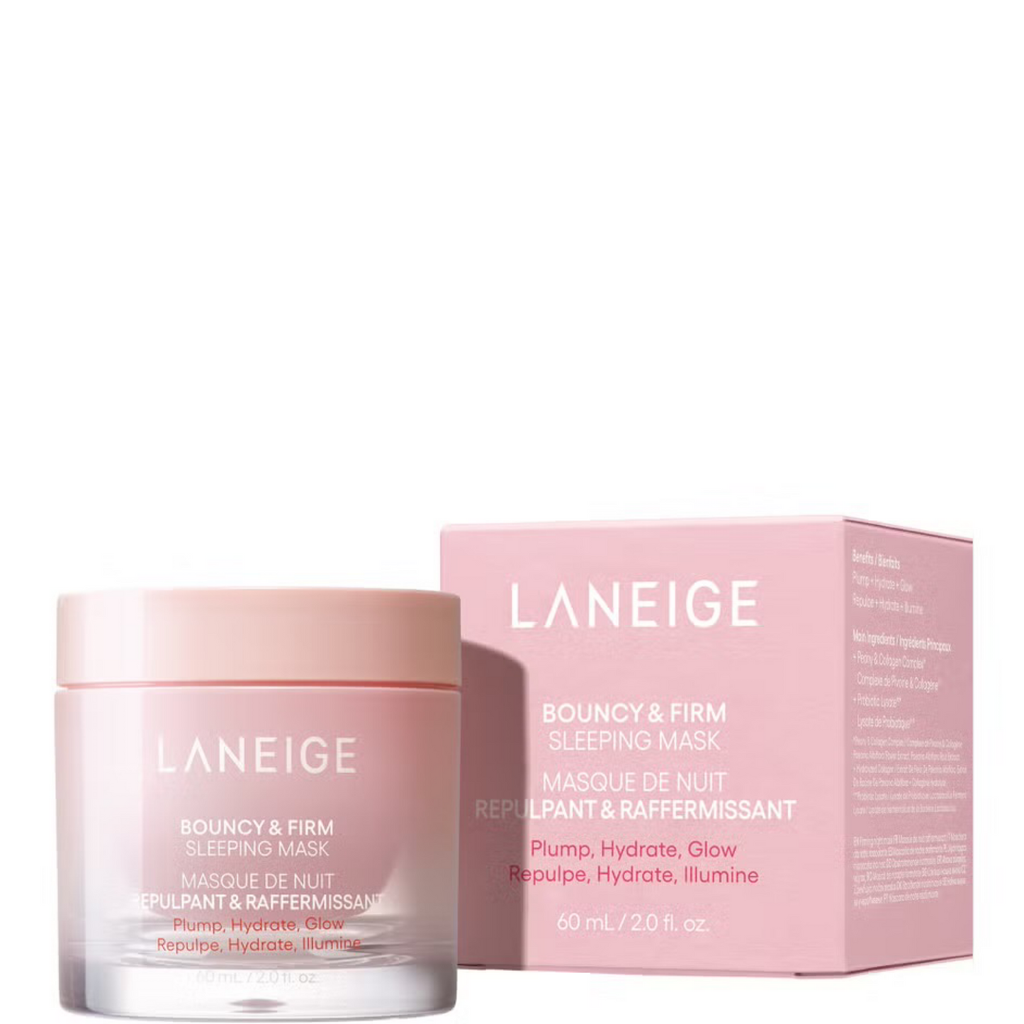 Нічна маска для покращення еластичності шкіри LANEIGE Bouncy And Firm Sleeping Mask