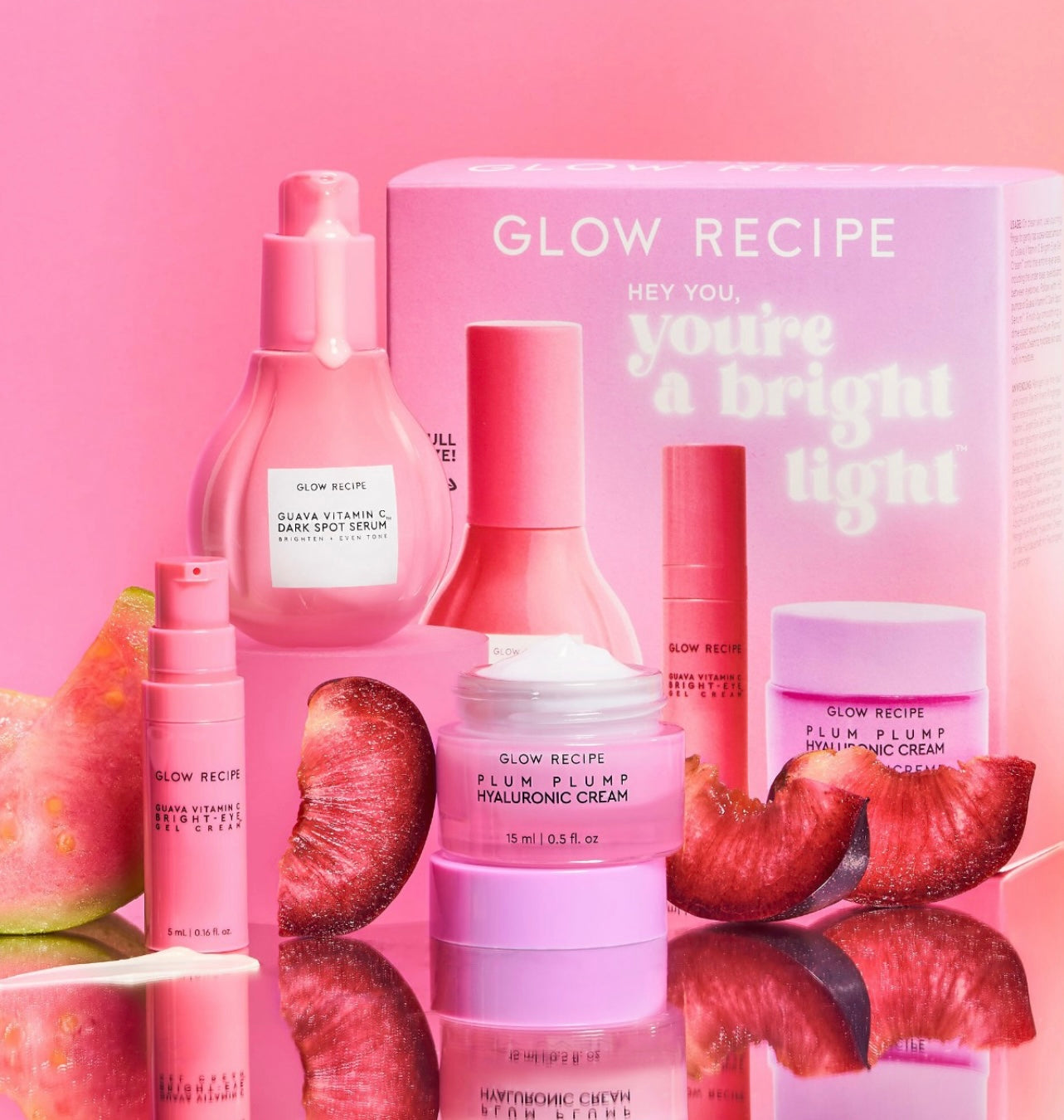 Набір догляду для сяючої шкіри з вітаміном С від Glow Recipe