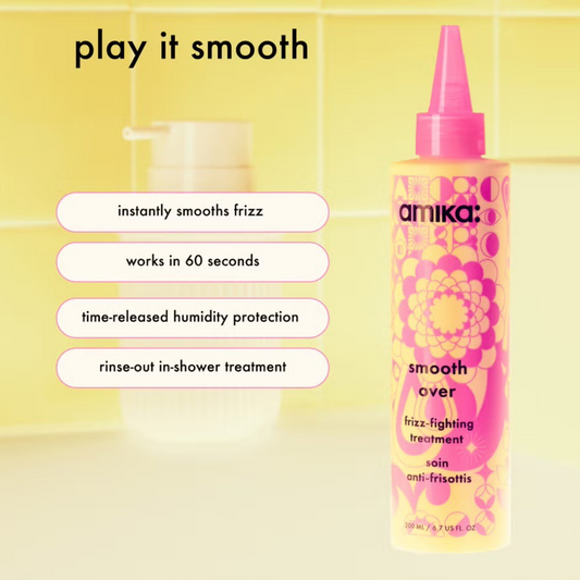 Маска для гладкості волосся amika Smooth Over Frizz-Fighting Treatment Mask