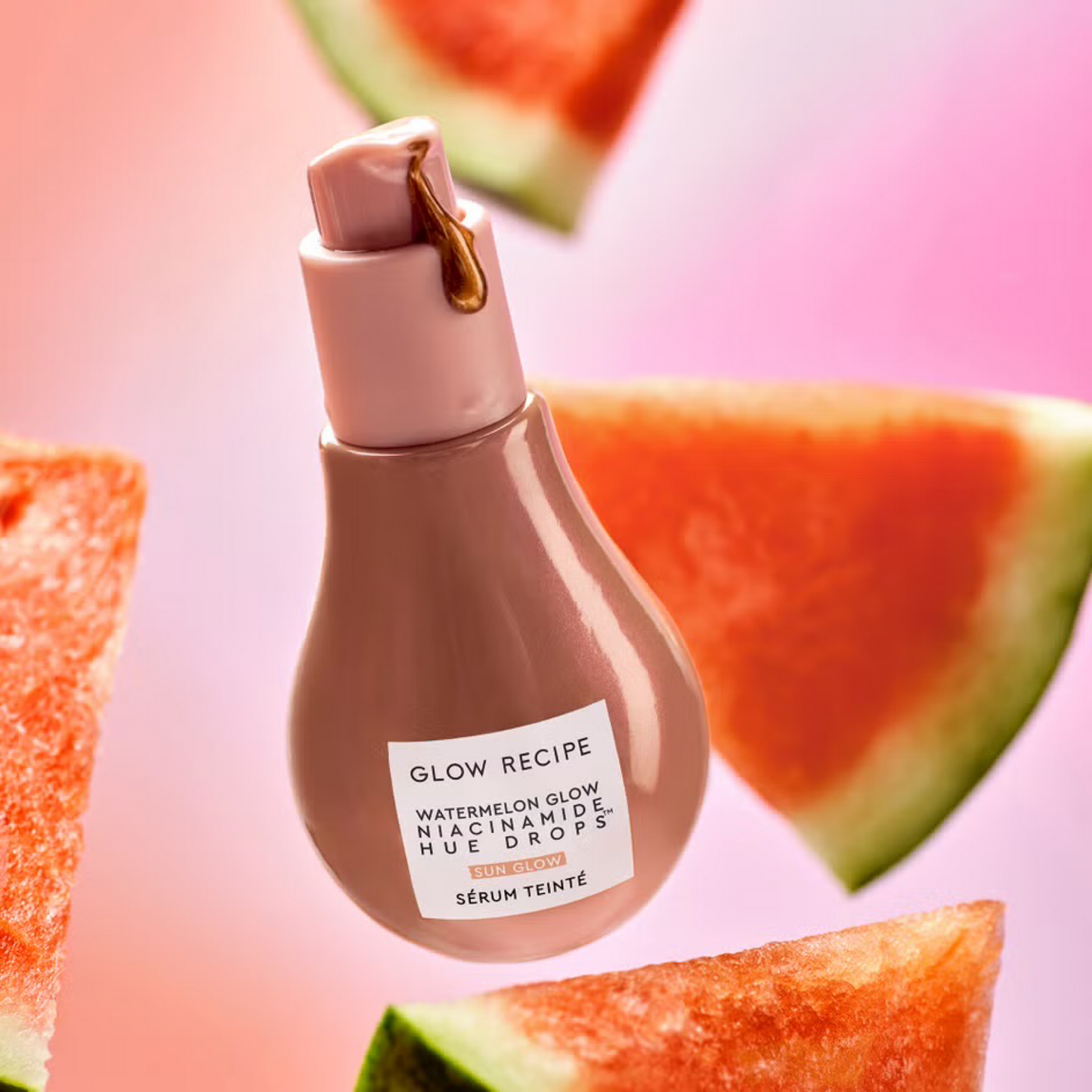 Сироватка для сяючої шкіри Glow Recipe Watermelon Glow Niacinamide Hue Drops