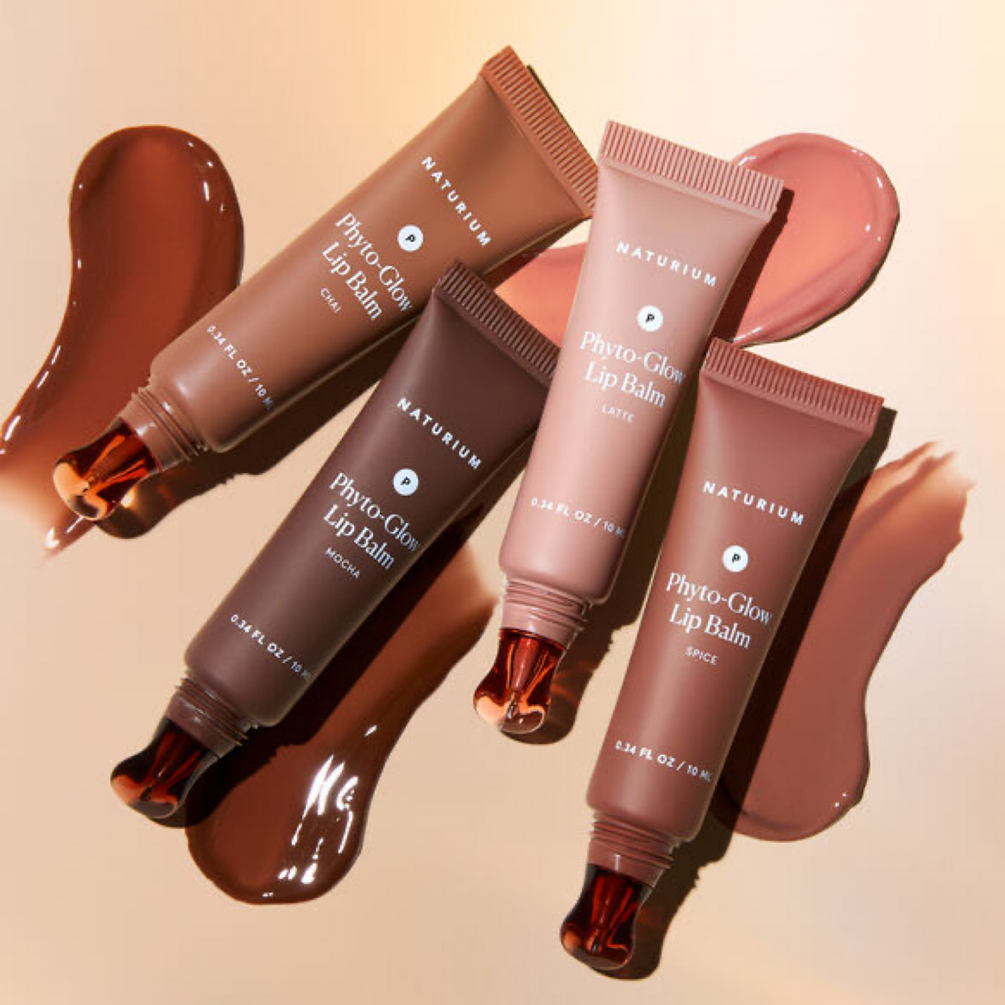 Бальзам для губ Naturium Phyto-Glow Lip Balm - відтінок Chai