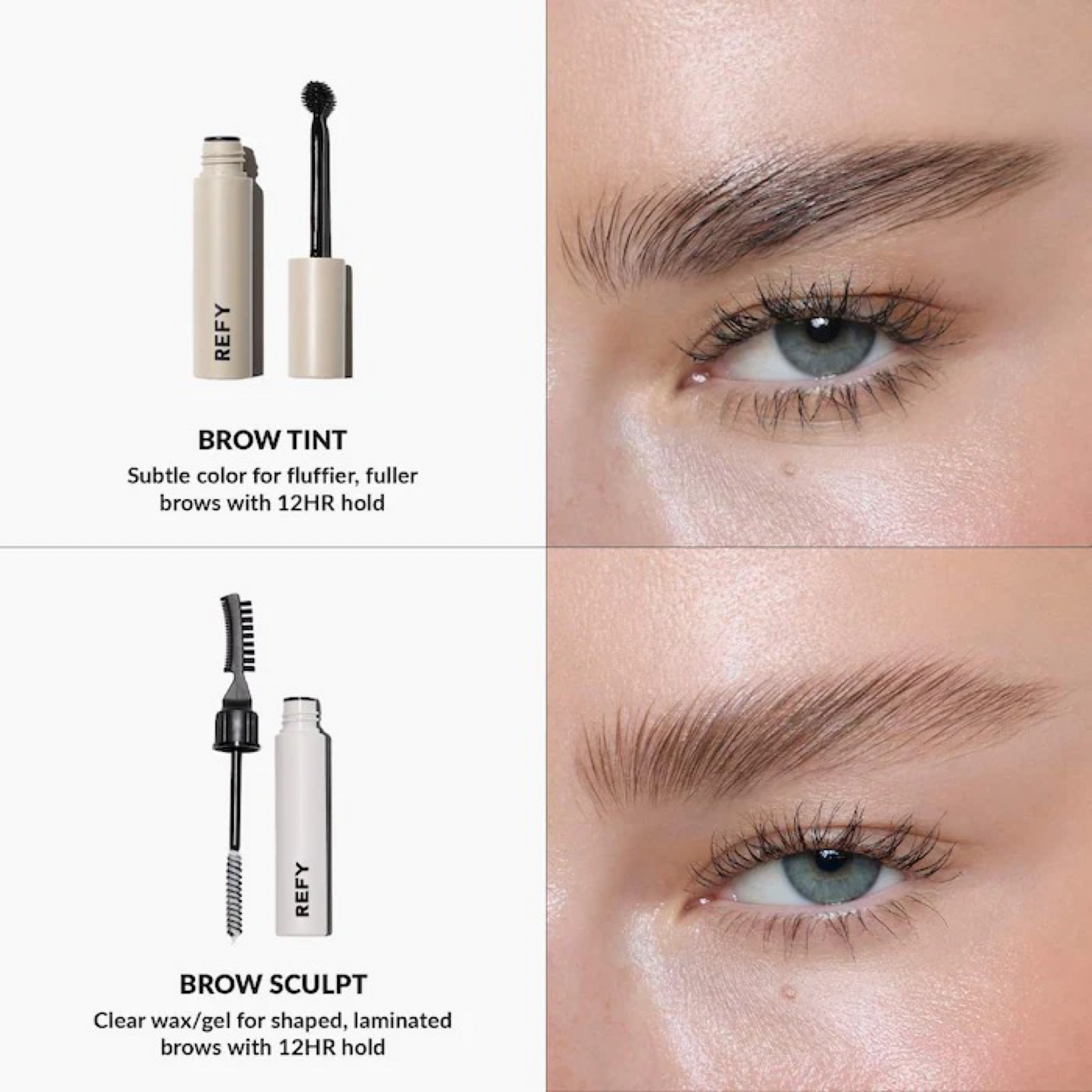 Гель для брів REFY Brow Sculpt Shaping and Lifting Gel with Strong Hold