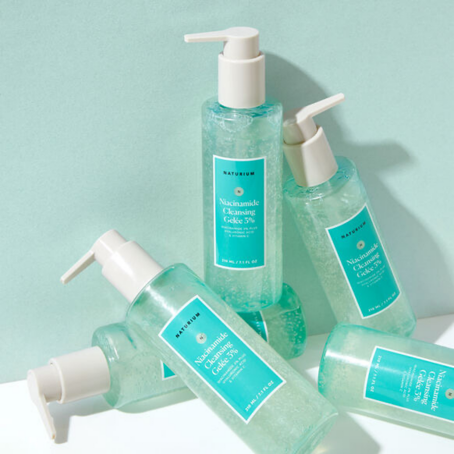 Делікатний гель-желе для очищення шкіри Naturium Niacinamide Cleansing Gelee 3%