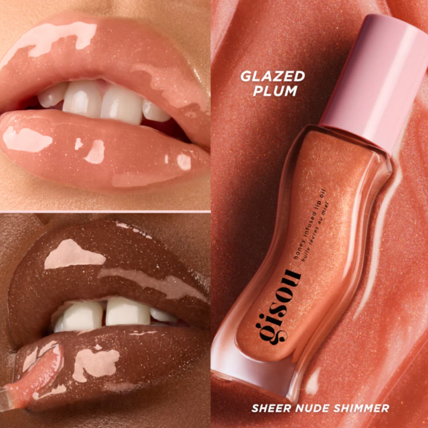 Блиск-масло для губ Gisou Honey Infused Lip Oil