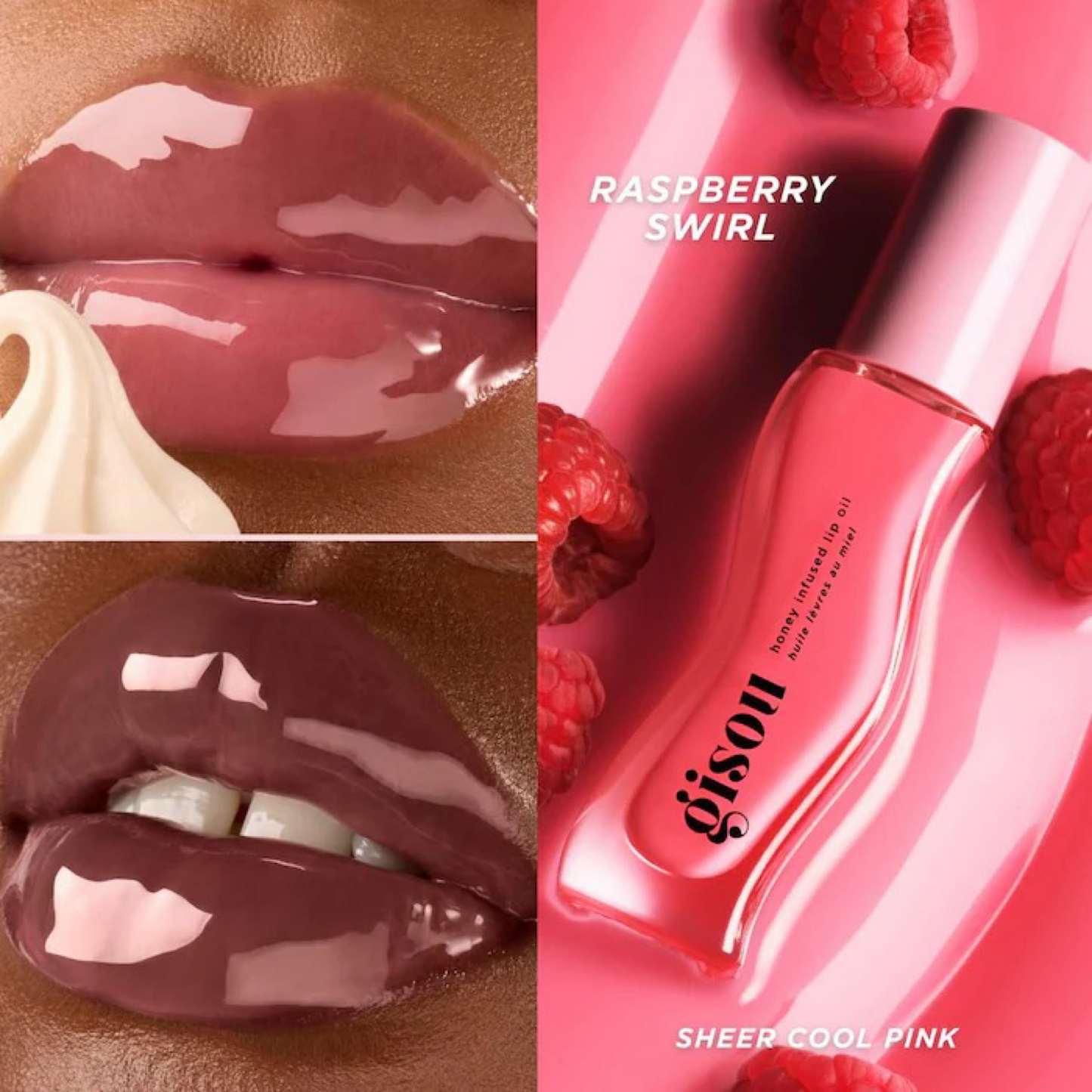 Блиск-масло для губ Gisou Honey Infused Lip Oil