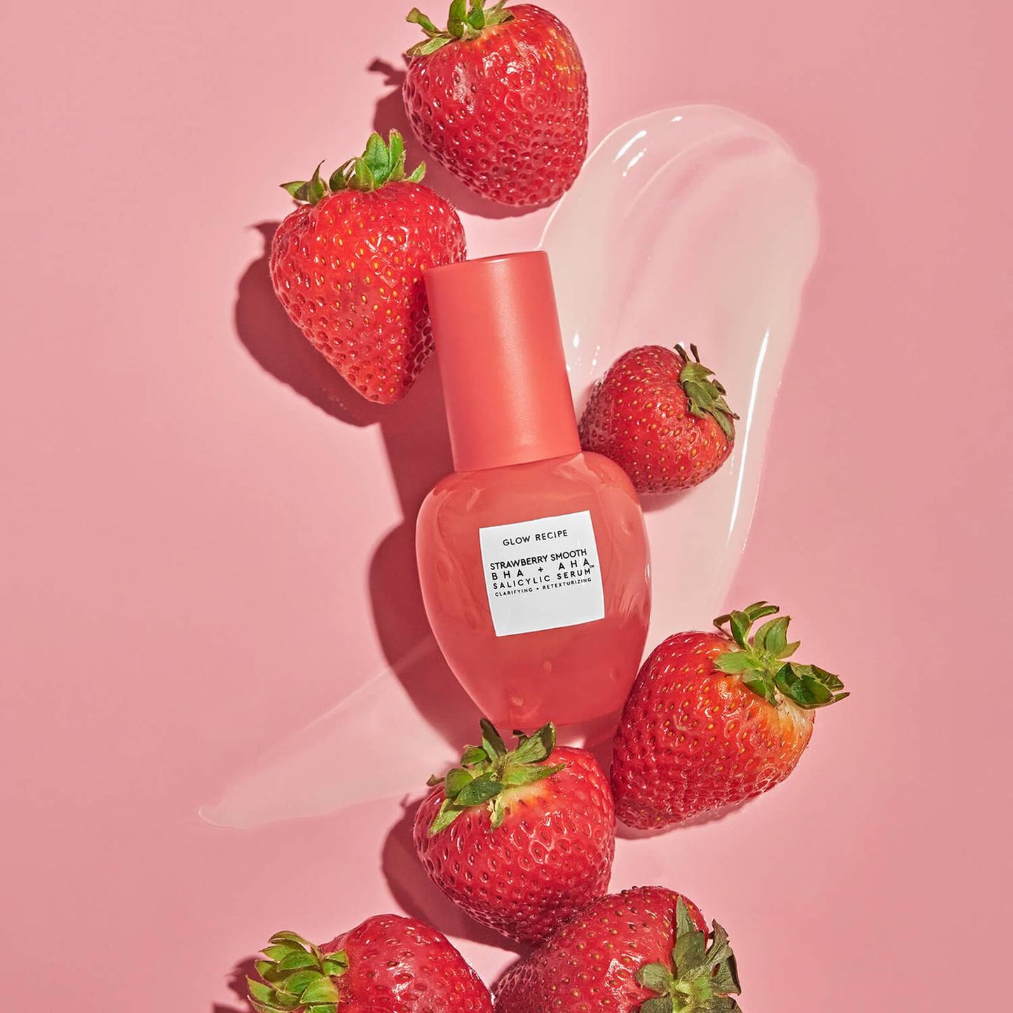 Сироватка Glow Recipe Strawberry Smooth BHA+AHA Salicylic Acid Serum