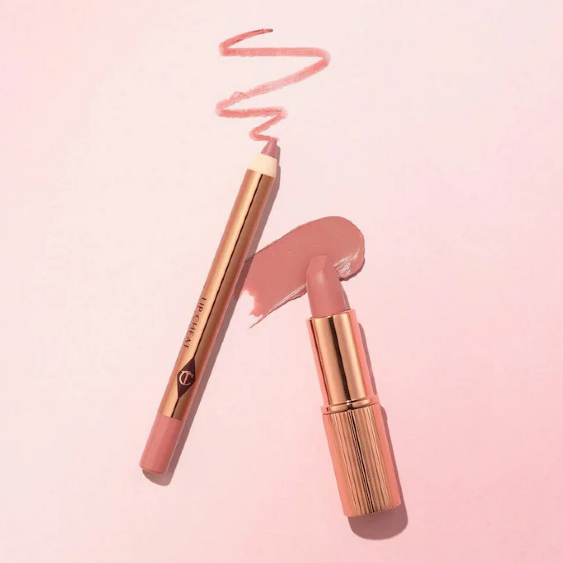 Набір для губ Charlotte Tilbury Mini Pillow Talk Lipstick&Liner Set - відтінок Pillow Talk Fair