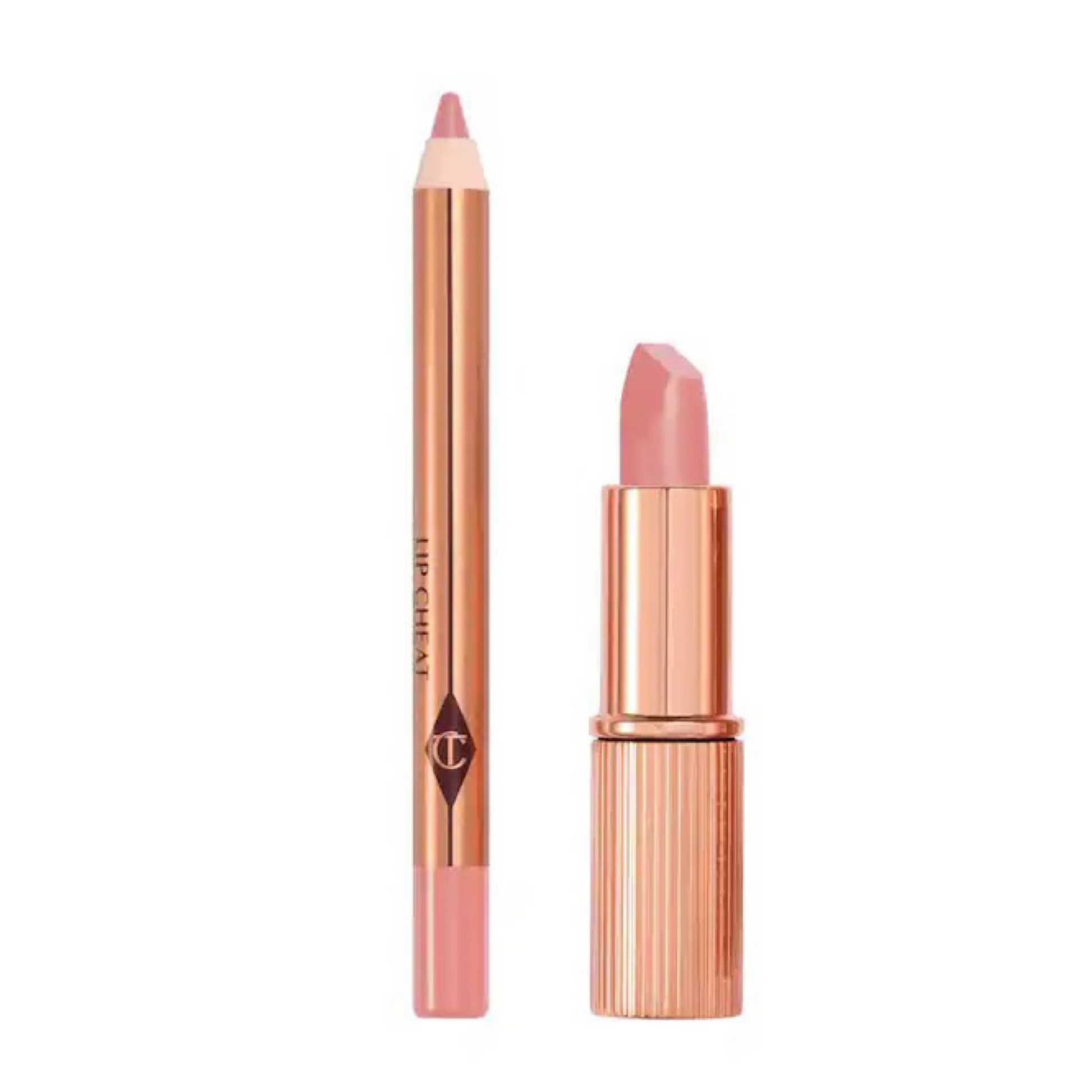 Набір для губ Charlotte Tilbury Mini Pillow Talk Lipstick&Liner Set - відтінок Pillow Talk Fair