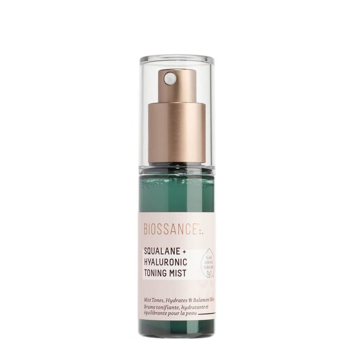 Зволожуючий спрей для обличчя Biossance Squalane and Hyaluronic Toning Mist