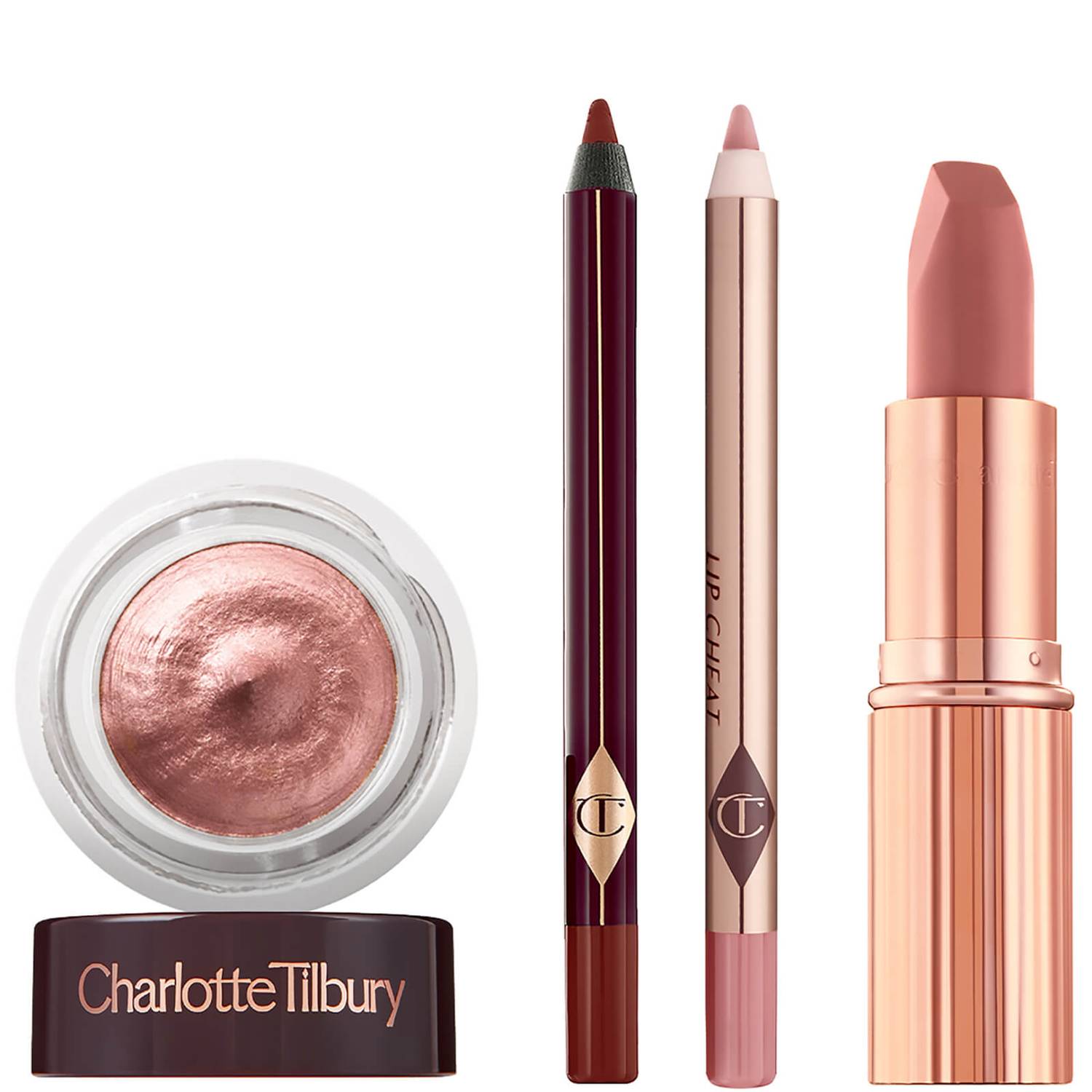 Набір для губ та очей Charlotte Tilbury Pillow Talk On The Go Set