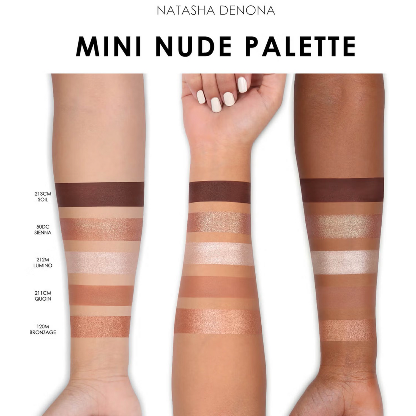 Палетка тіней Natasha Denona Mini Nude Eyeshadow Palette