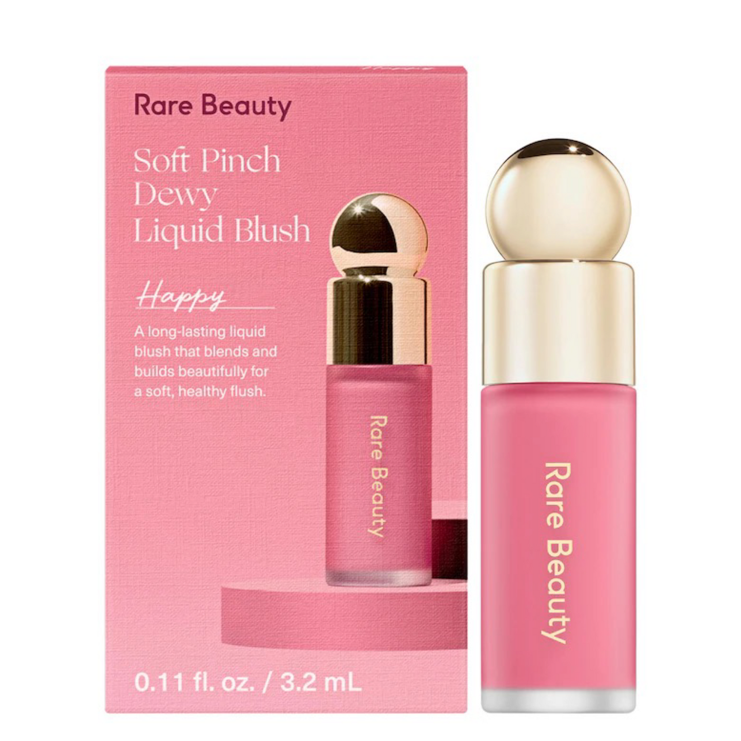 Рідкі рум`яна Rare Beauty Soft Pinch Liquid Blush - відтінок Happy