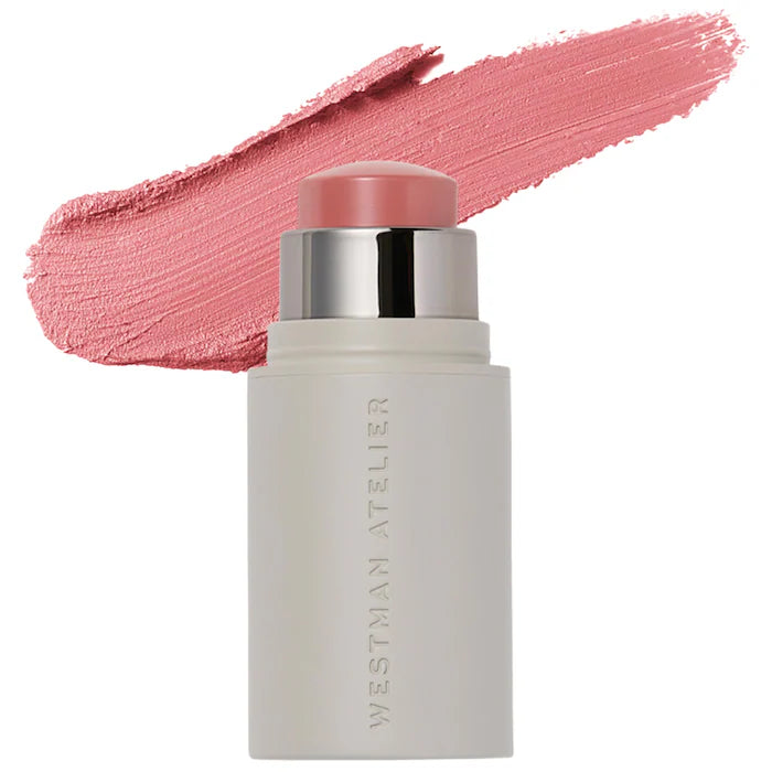 Кремові румʼяна Westman Atelier Baby Cheeks Lip+Cheek Cream Blush Stick - відтінок Petal