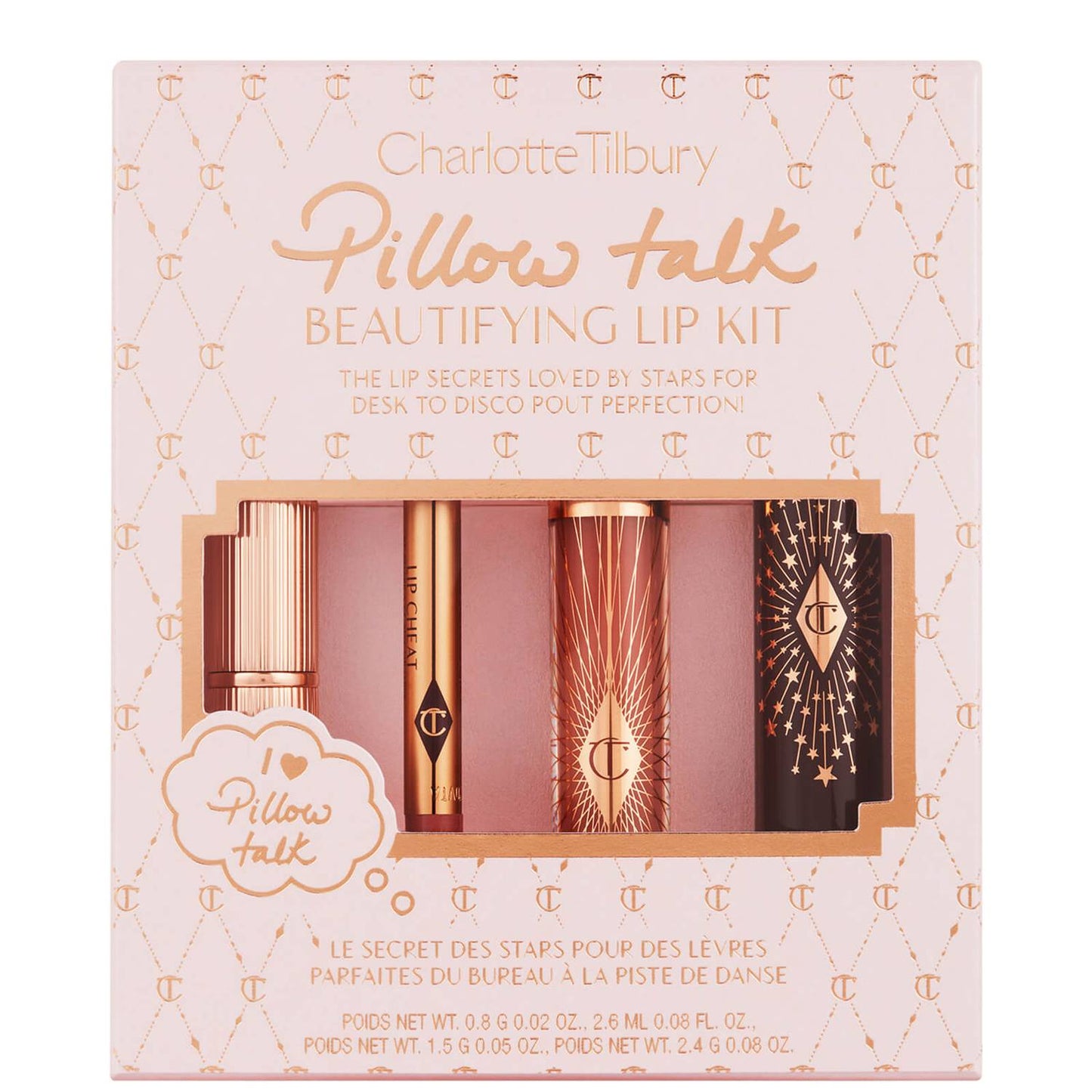 Набір для губ Charlotte Tilbury Pillow Talk Beautifying Lip Set