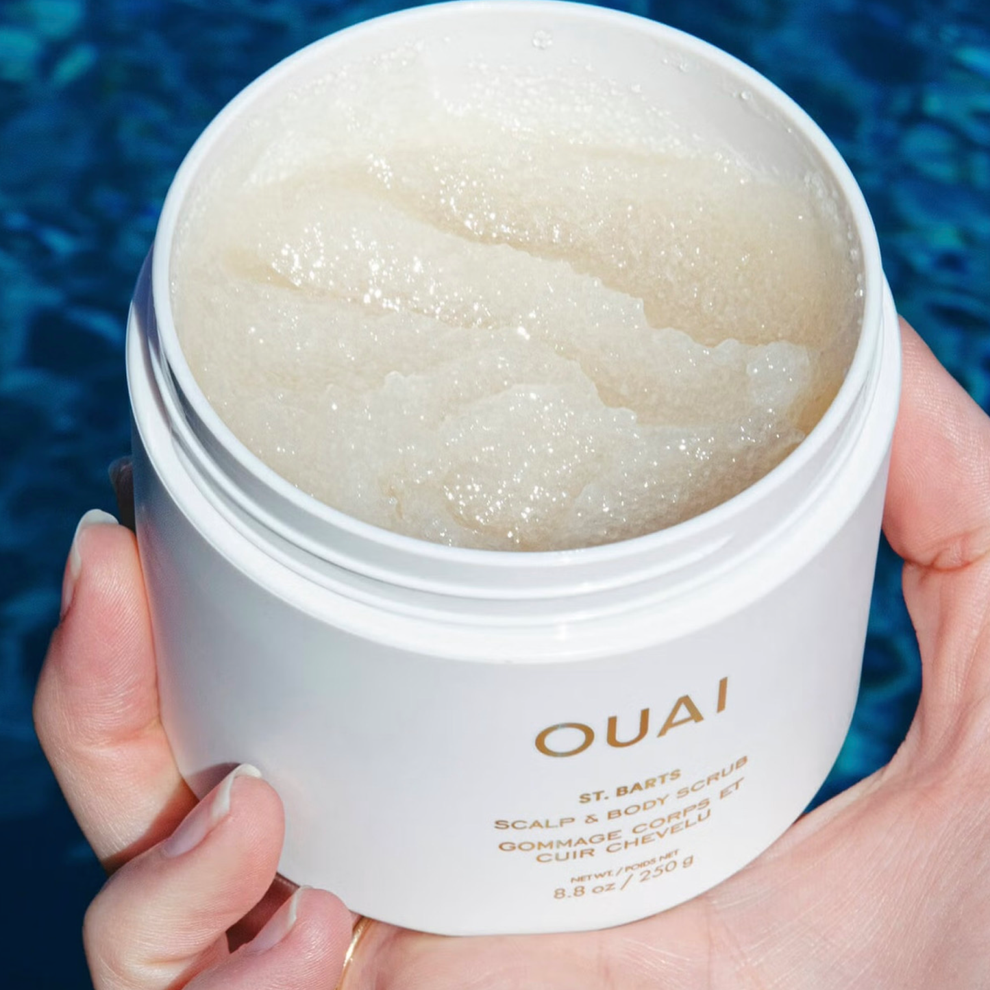 Скраб для шкіри голови та тіла Ouai St. Barts Cleansing Scrub