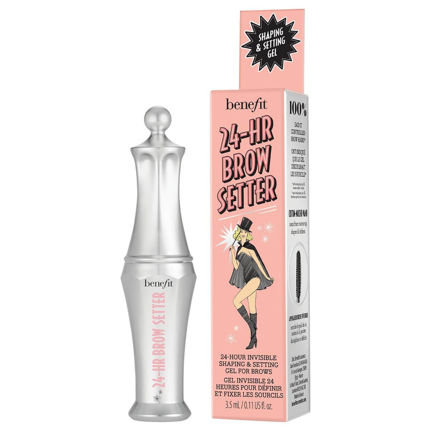 Фіксуючий гель для брів Benefit 24-hr Brow Setter Clear Eyebrow Gel