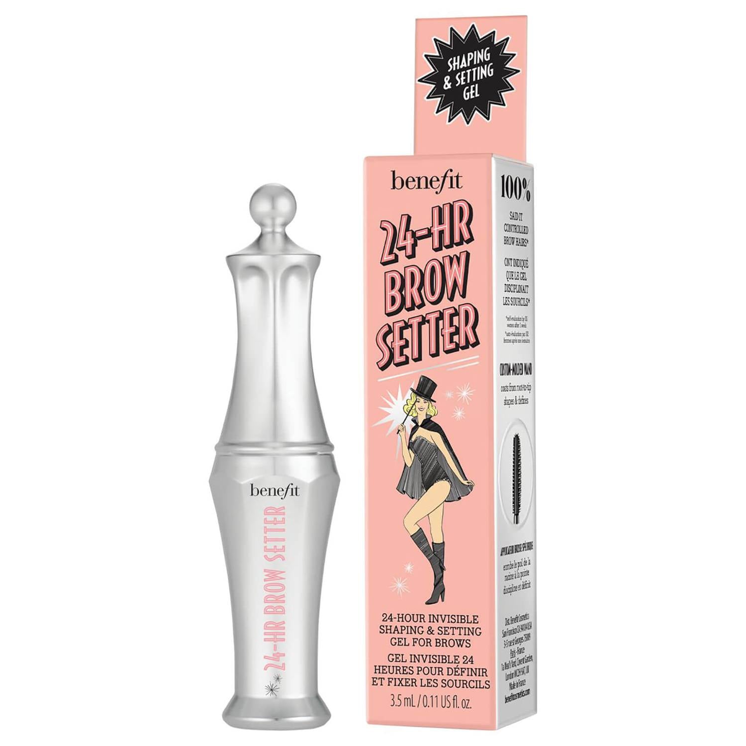 Фіксуючий гель для брів Benefit 24-hr Brow Setter Clear Eyebrow Gel