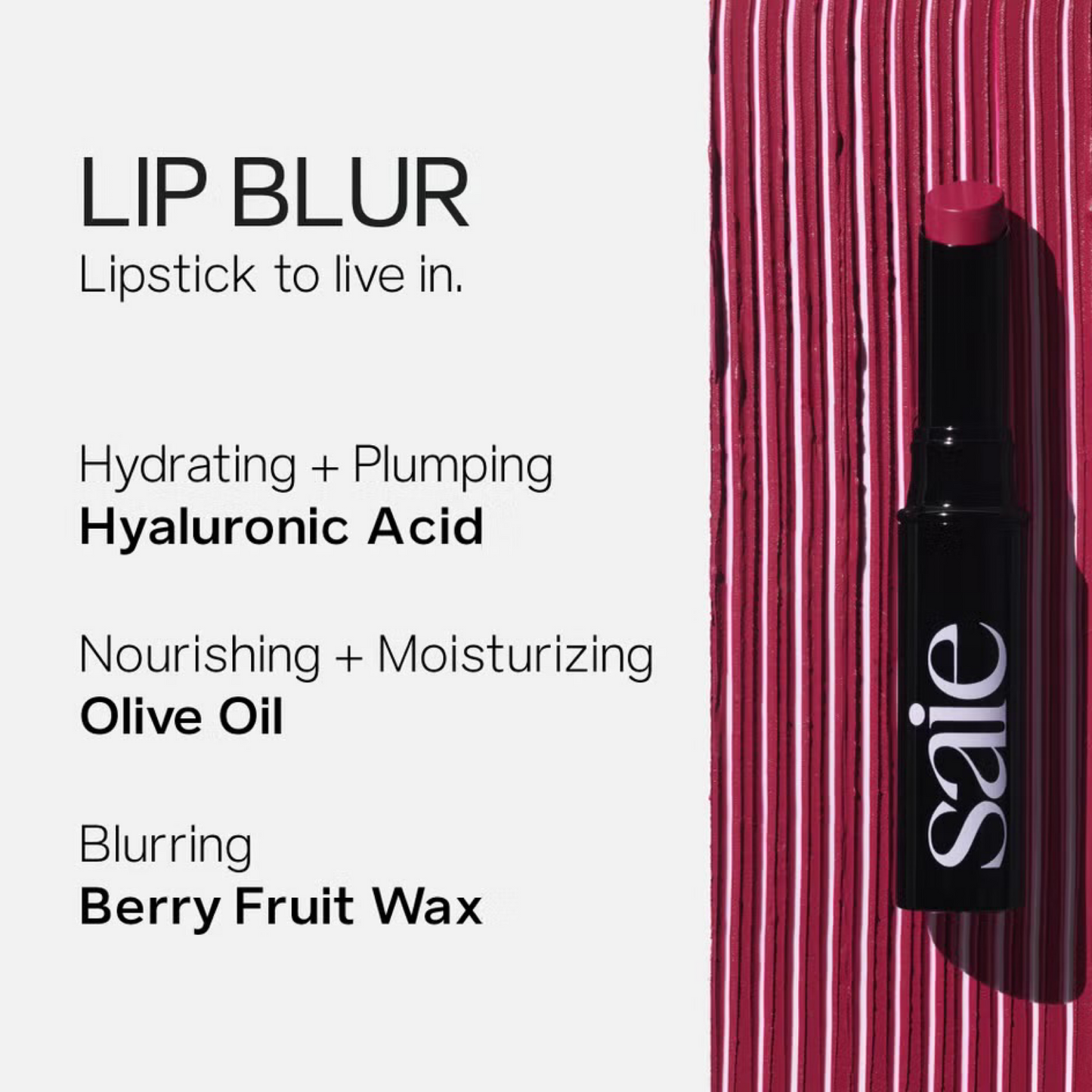 Помада Saie Lip Blur Matte Blurring Lipstick - відтінок Modern