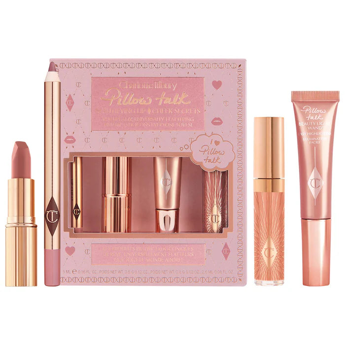 Набір Charlotte Tilbury Pillow Talk Beautifying Lip&Cheek Secrets Set