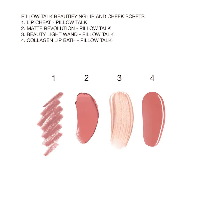 Набір Charlotte Tilbury Pillow Talk Beautifying Lip&Cheek Secrets Set