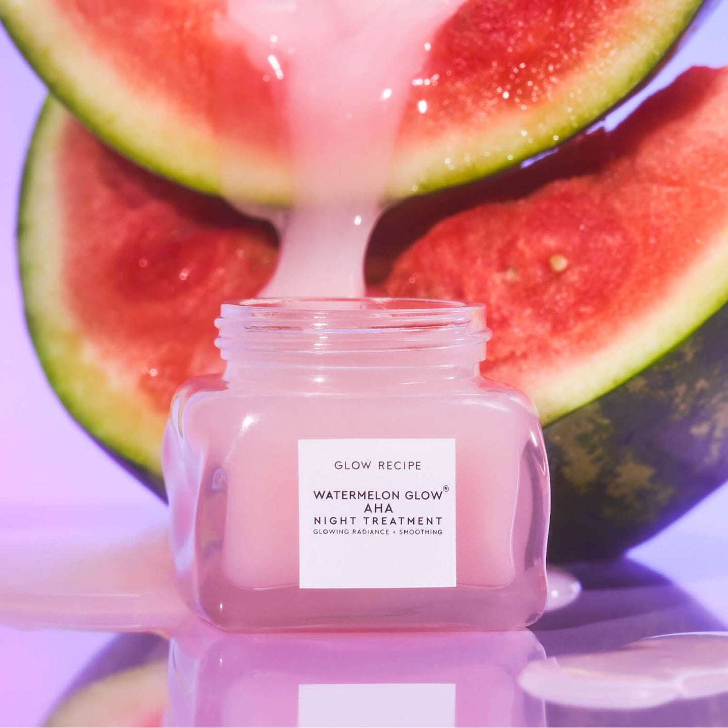 Нічна маска для шкіри Glow Recipe Watermelon Glow AHA Night Treatment