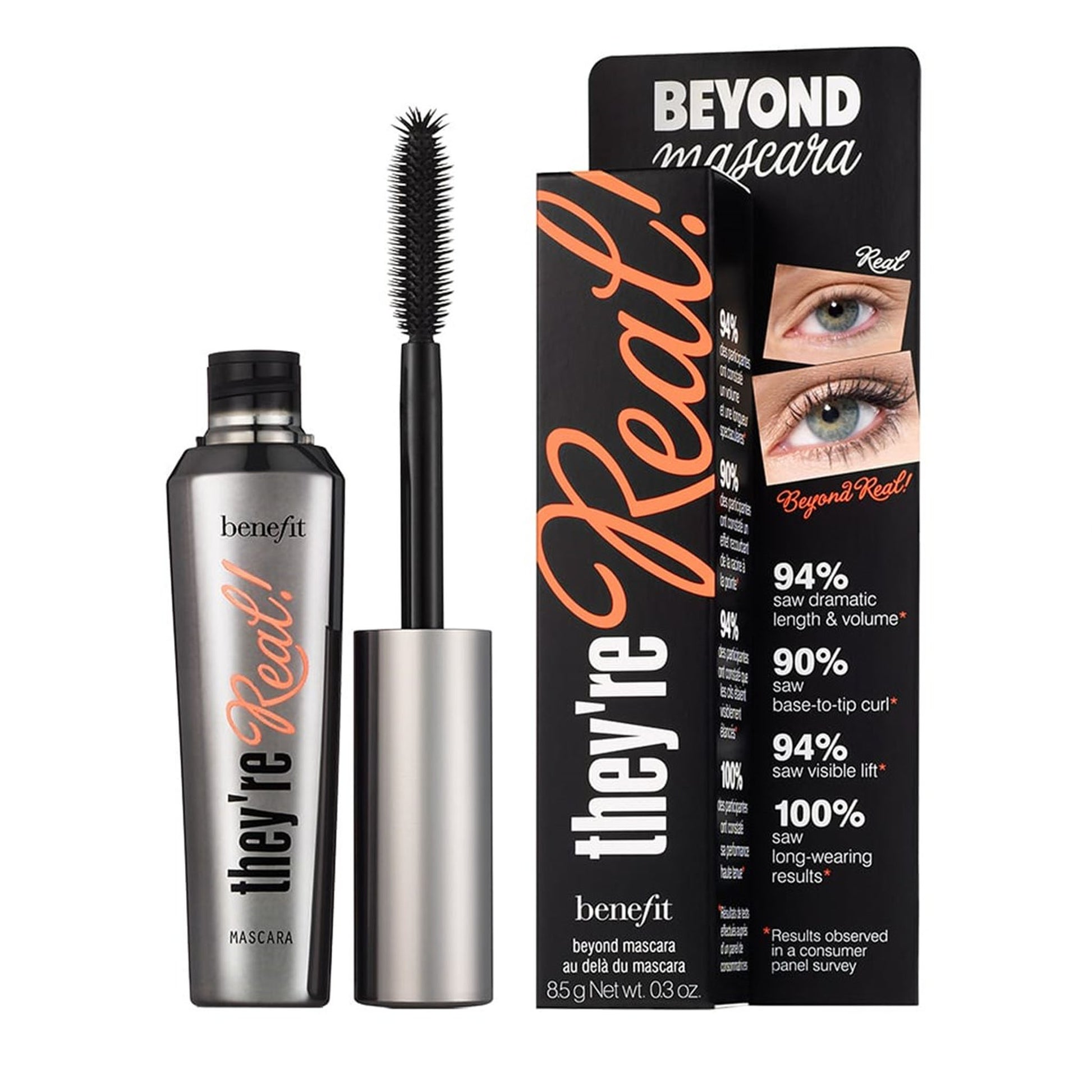 Подовжуюча туш для вій Benefit They're Real! Lengthening Mascara