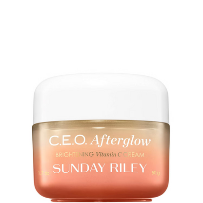 Крем для сяючої шкіри Sunday Riley C.E.O. Afterglow Brightening Vitamin C Cream