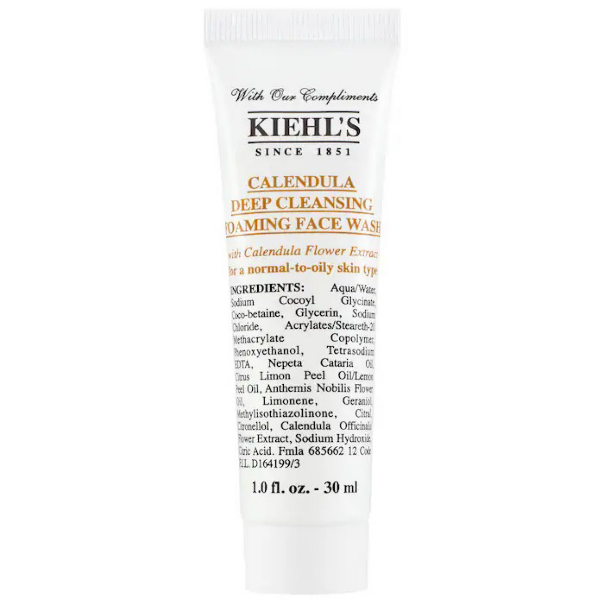 Гель для очищення шкіри Kiehl’s Calendula Deep Cleansing Foaming Face Wash