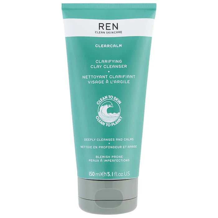 Очищаючий гель REN Clean Skincare Clearcalm Clarifying Clay Cleanser