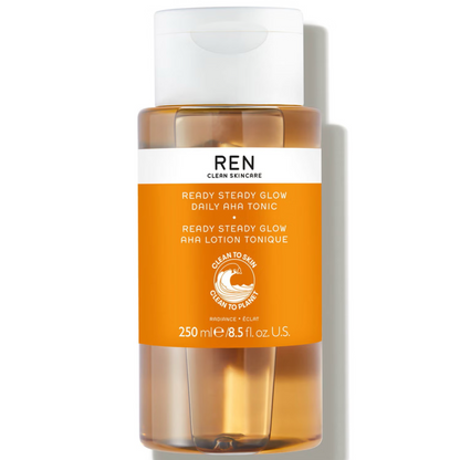 Кислотний тонер REN Clean Skincare Ready Steady Glow Daily AHA Toner