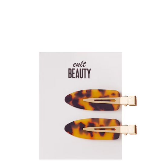 Затискачі для волосся Cult Beauty з лео принтом