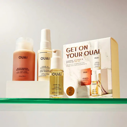 Набір догляду за волоссям OUAI Get On Your OUAI Minis Kit