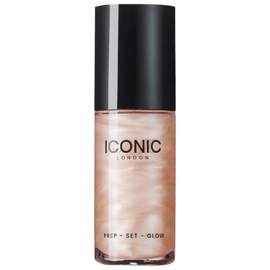 Закріплюючий спрей з сяючим фінішем Iconic London Prep-Set-Glow Setting Spray