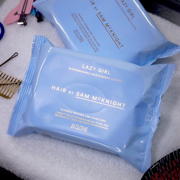 Cерветки для очищення волосся без миття Hair by Sam McKnight Lazy Girl